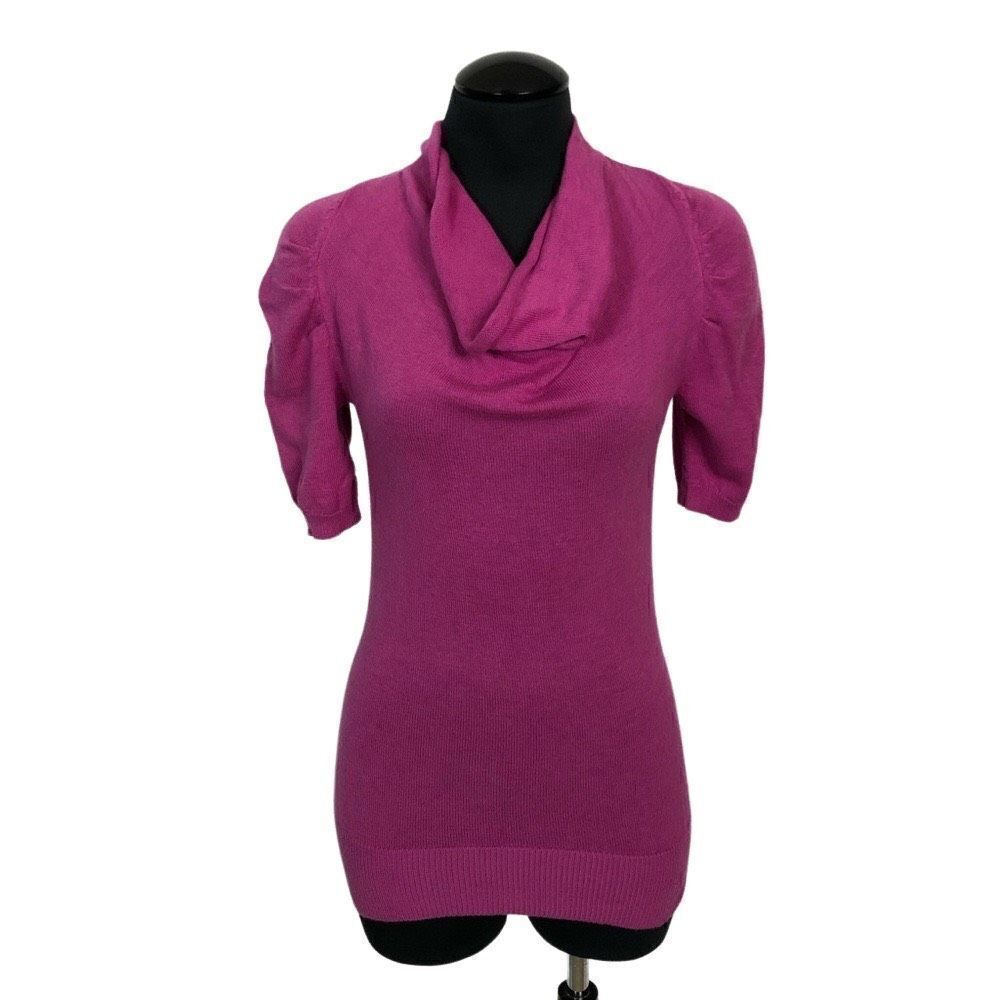 Banana‎ Republic Pink Cowl Neck Wool Sweater - Women’s XS